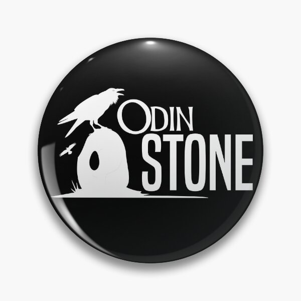 Artikelvorschau, Odin Stone (Bandlogo - in Weiß) entworfen und verkauft von bigeffinbee.