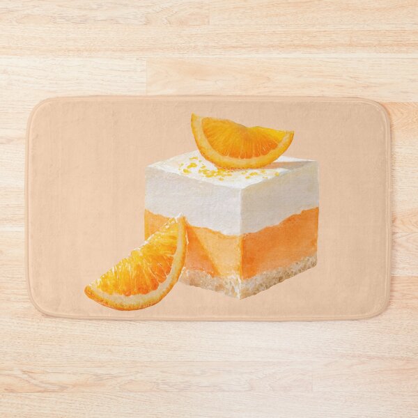 Item preview, Orange Creamsicle Dessert Square designed and sold by Violet Peonies.