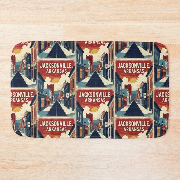 Item preview, Jacksonville Arkansas USA Vintage Travel Tourism  designed and sold by TravelersGems.
