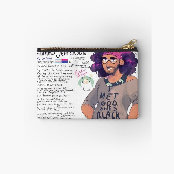 Item preview, Thomas Jefferson Miku Binder designed and sold by warmmilkasexual.