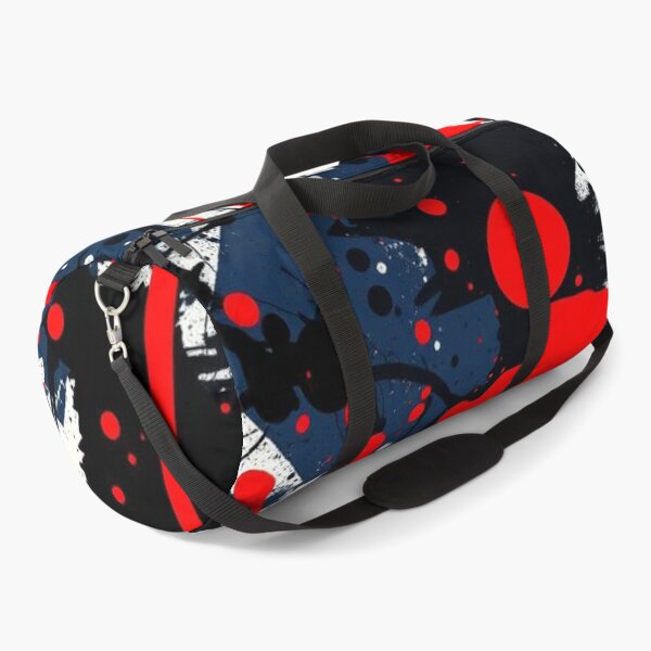 Item preview, Abstract Red Blue White and Black Splatter Art designed and sold by UNK-Fatigues.