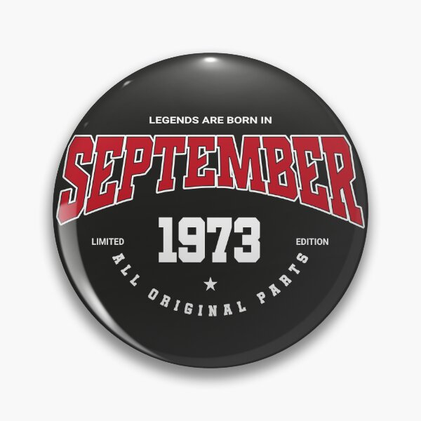 Item preview, September legends 1973 designed and sold by HB Shirts.