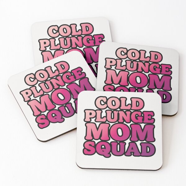 Item preview, Cold Plunge Mom Squad - Funny Ice Bath Gift for Biohackers designed and sold by FitEnvy.