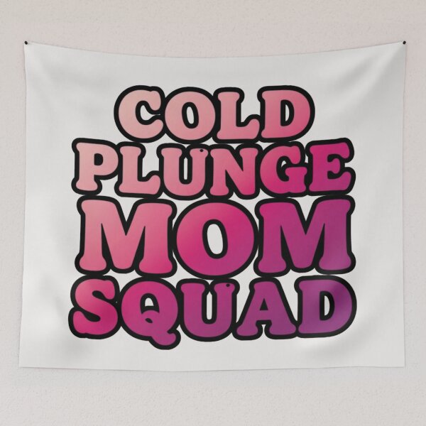 Item preview, Cold Plunge Mom Squad - Funny Ice Bath Gift for Biohackers designed and sold by FitEnvy.