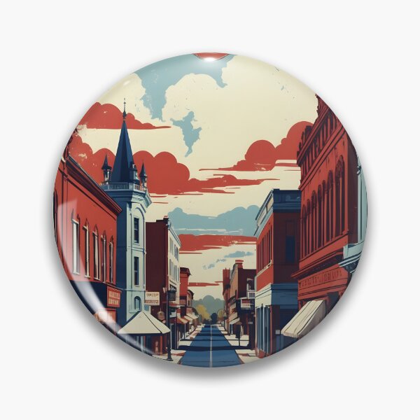 Item preview, Jonesboro Arkansas USA Vintage Travel Tourism  designed and sold by TravelersGems.