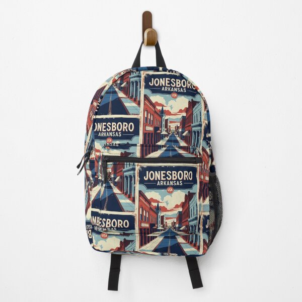 Item preview, Jonesboro Arkansas USA Vintage Travel Tourism designed and sold by TravelersGems.