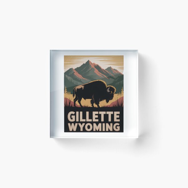 Item preview, Gillette Wyoming designed and sold by JessArty ⭐⭐⭐⭐⭐.