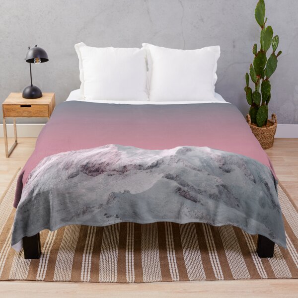 Item preview, Snow-covered mountain at sunset designed and sold by anytka.