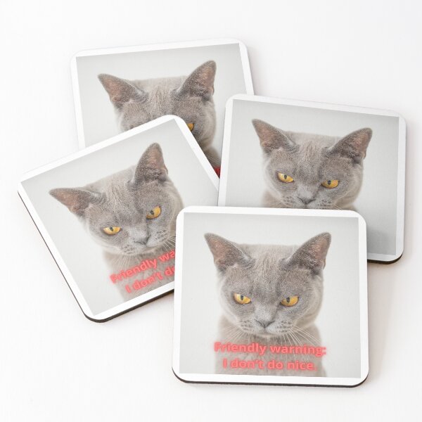 Item preview, Friendly warning: I don’t do nice. designed and sold by EggPig.