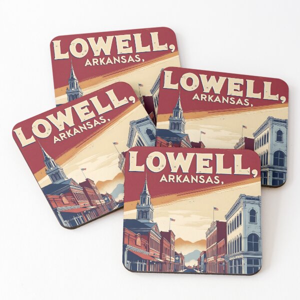 Item preview, Lowell Arkansas USA Vintage Travel Tourism  designed and sold by TravelersGems.