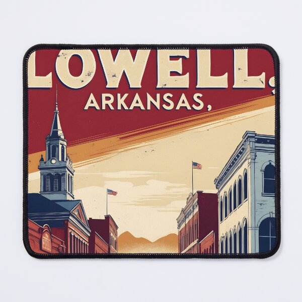 Item preview, Lowell Arkansas USA Vintage Travel Tourism designed and sold by TravelersGems.