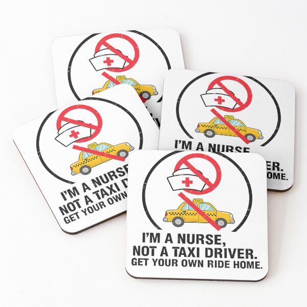 Item preview, Funny Nurse Sticker – I’m a Nurse Not a Taxi Driver  Tags: designed and sold by Mirkoniart.