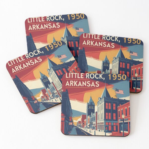 Item preview, Little Rock Arkansas USA Vintage Travel Tourism  designed and sold by TravelersGems.