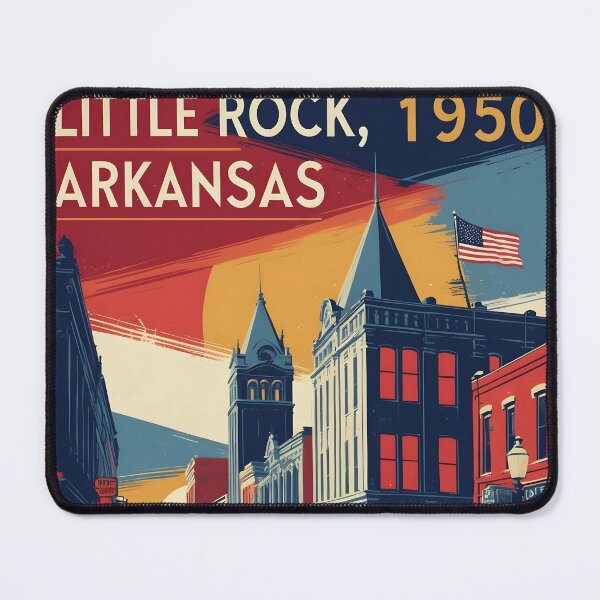 Item preview, Little Rock Arkansas USA Vintage Travel Tourism designed and sold by TravelersGems.