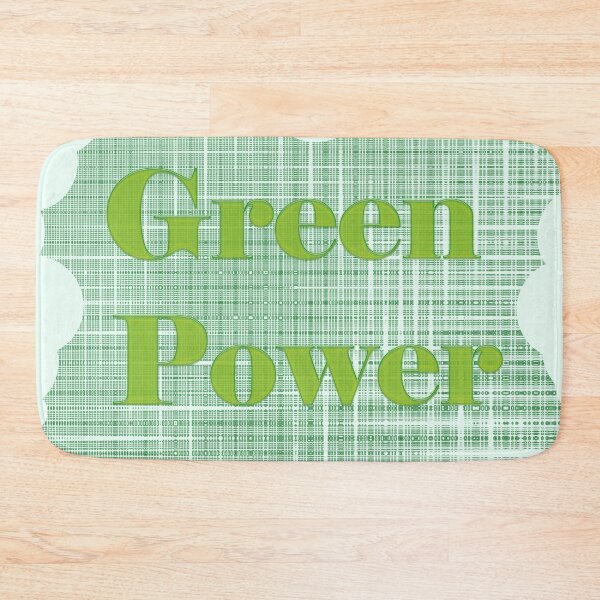 Item preview, Green Power eco-friendly message designed and sold by Alan-David.