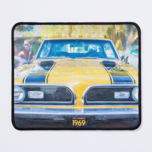 Item preview, 1969 Yellow Plymouth HEMI Barracuda Fastback X108 designed and sold by RichFrancoCars.