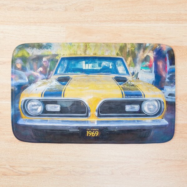 Item preview, 1969 Yellow Plymouth HEMI Barracuda Fastback X108 designed and sold by RichFrancoCars.
