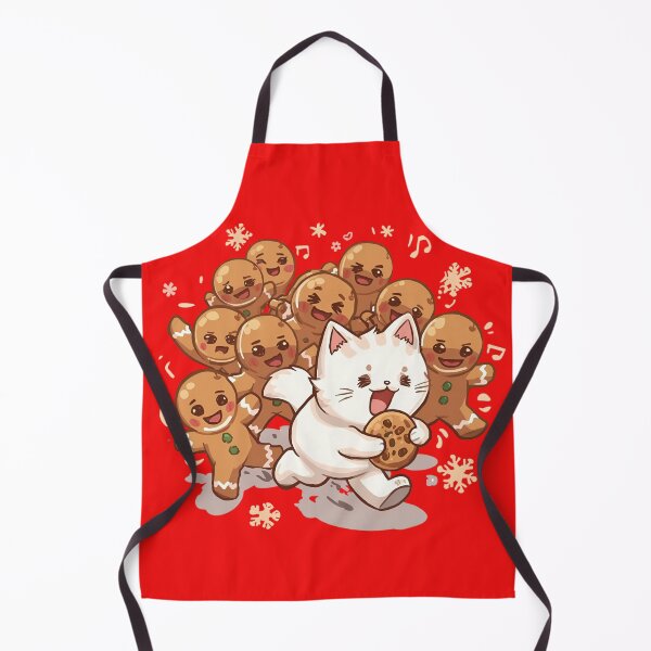 Item preview, Cute Cat vs Gingerbread Squad designed and sold by EchopawCo.