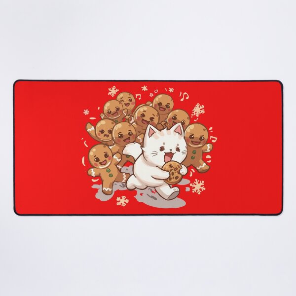 Item preview,  Cute Cat vs Gingerbread Squad designed and sold by EchopawCo.