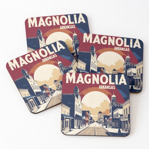 Item preview, Magnolia Arkansas USA Vintage Travel Tourism  designed and sold by TravelersGems.