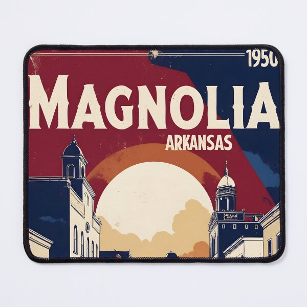 Item preview, Magnolia Arkansas USA Vintage Travel Tourism designed and sold by TravelersGems.