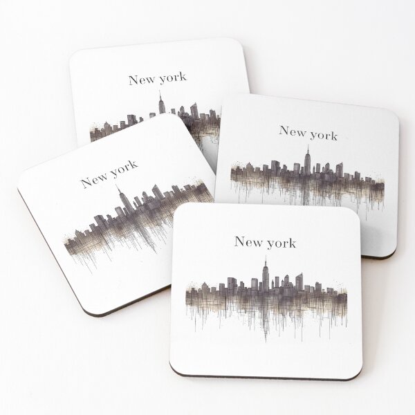 Item preview, New York Skyline – The City That Never Sleeps designed and sold by Milipino.
