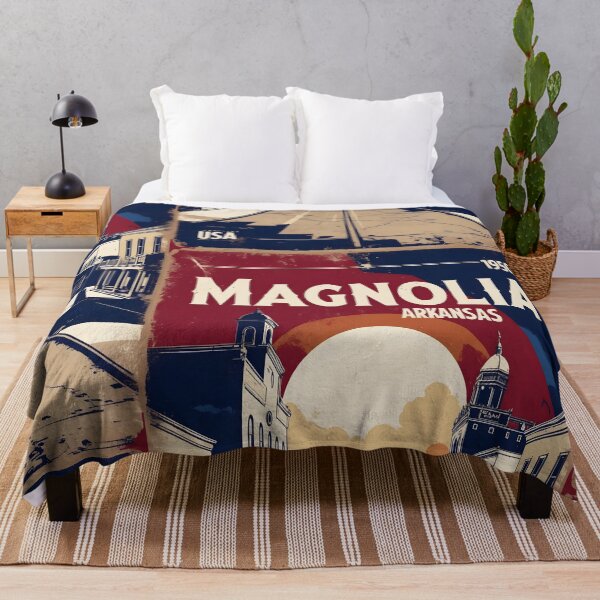 Item preview, Magnolia Arkansas USA Vintage Travel Tourism designed and sold by TravelersGems.