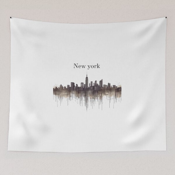 Item preview, New York Skyline – The City That Never Sleeps designed and sold by Milipino.