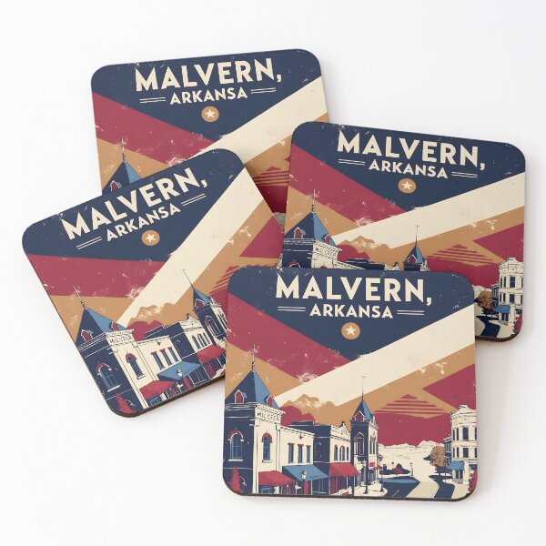 Item preview, Malvern Arkansas USA Vintage Travel Tourism  designed and sold by TravelersGems.