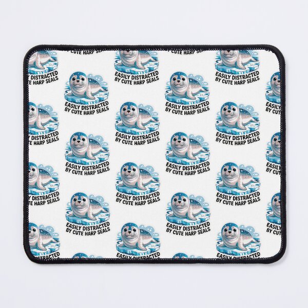 Item preview, Easily Distracted by Harp Seals designed and sold by designleon19.