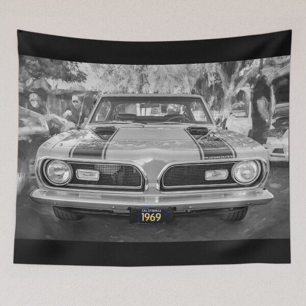 Item preview, 1969 Yellow Plymouth HEMI Barracuda Fastback X109 designed and sold by RichFrancoCars.