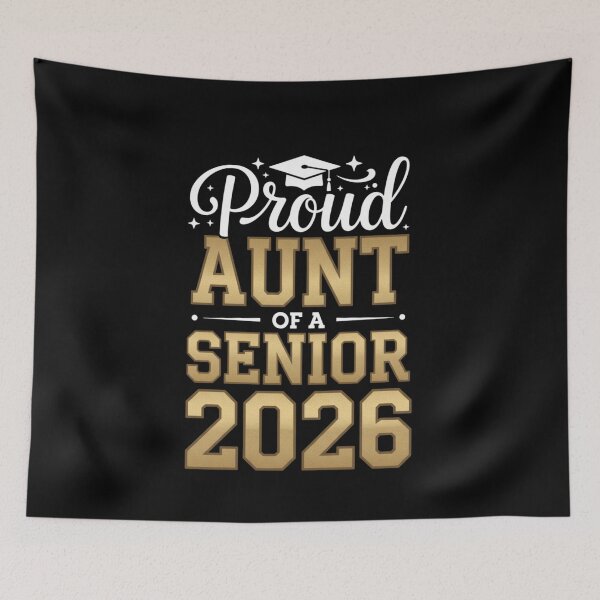 Item preview, Proud Aunt Of A Senior 2026 Graduation Family designed and sold by Gogetgiggles.