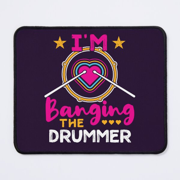 Item preview, Drummer Girlfriend I'm Banging The Drummer designed and sold by jaygo.