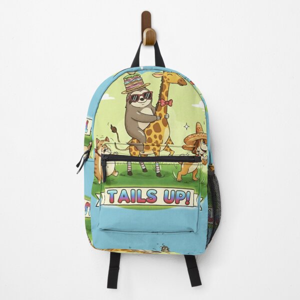 Item preview, The Merry Tails Crew: Giraffe, Sloth, and Super Heroes designed and sold by JanRizz.