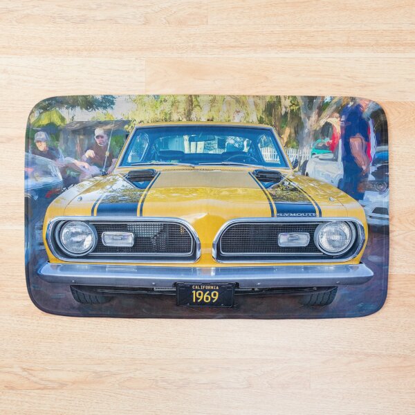 Item preview, 1969 Yellow Plymouth HEMI Barracuda Fastback X110 designed and sold by RichFrancoCars.