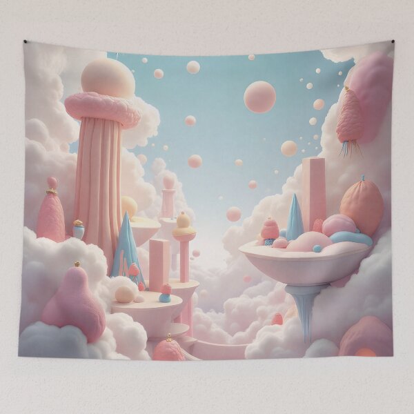 Item preview, Ethereal Dreamscape Surrealism Pastel Colors designed and sold by Greenway Creations.