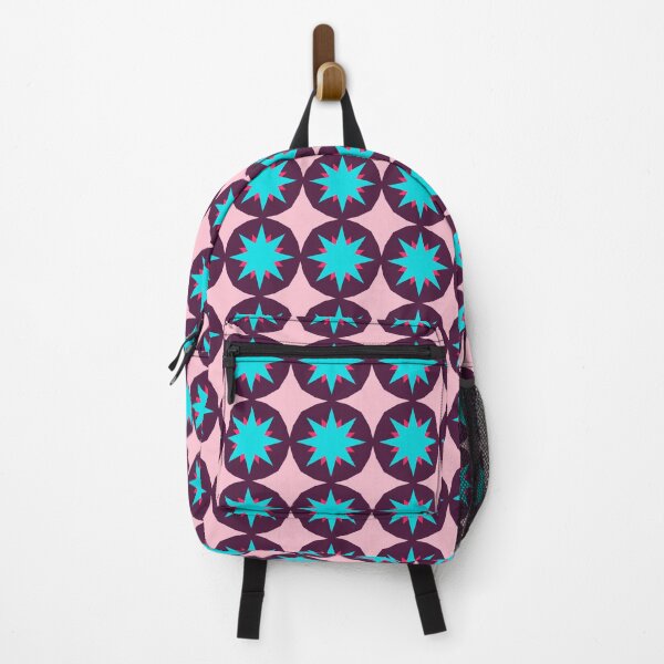 Item preview, Cute Star Pink Blue Geometric Abstract Pattern designed and sold by RoyalStarsPatts.