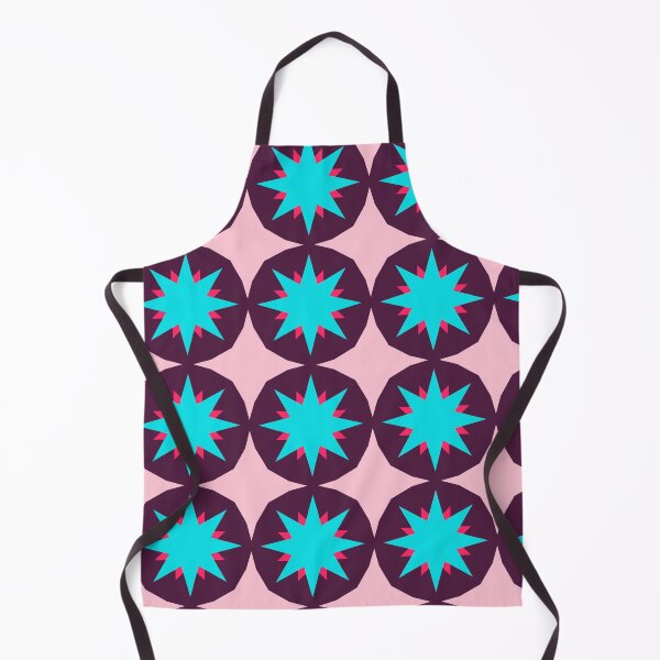 Item preview, Cute Star Pink Blue Geometric Abstract Pattern designed and sold by RoyalStarsPatts.