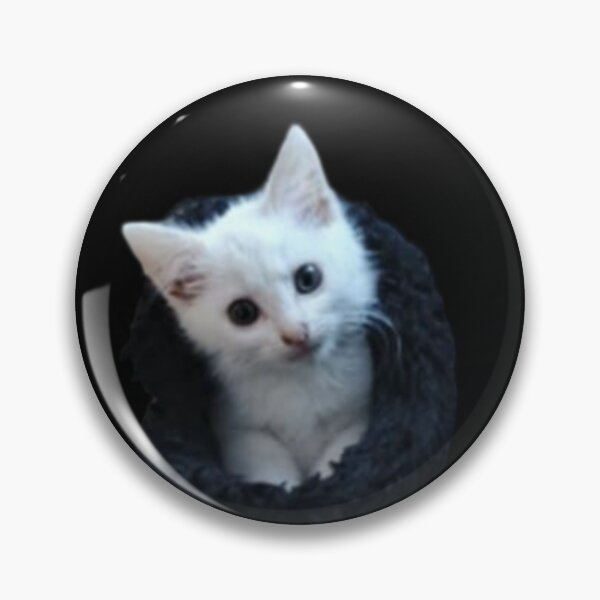 Item preview, Cat Obsession - cute white small cat designed and sold by DamioPolArt.