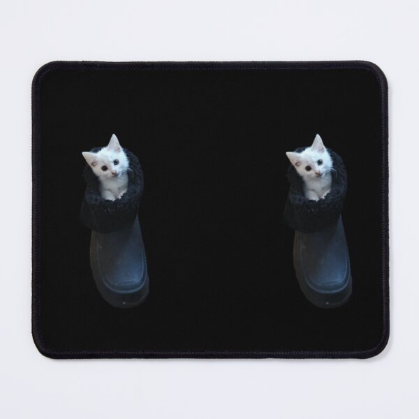 Item preview, Cat Obsession - cute white small cat designed and sold by DamioPolArt.