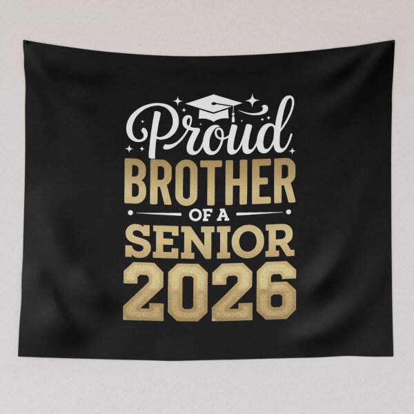 Item preview, Proud Brother Of A Senior 2026 Graduation Family designed and sold by Gogetgiggles.