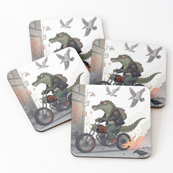 Item preview, Crocodile Rock Biker designed and sold by Fadi Alyaldani.