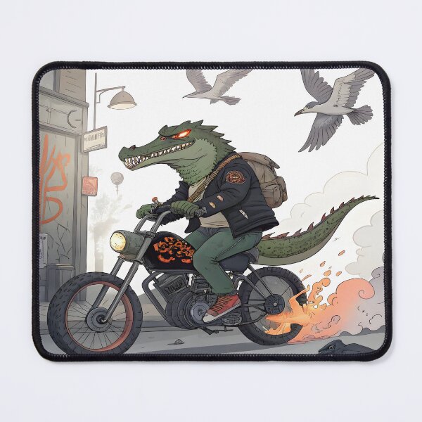 Item preview, Crocodile Rock Biker designed and sold by Fadi Alyaldani.