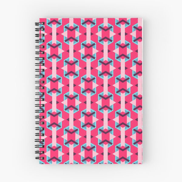 Item preview, Cute Modern Crosshatching Star Pink Blue Geometric Abstract Pattern designed and sold by RoyalStarsPatts.