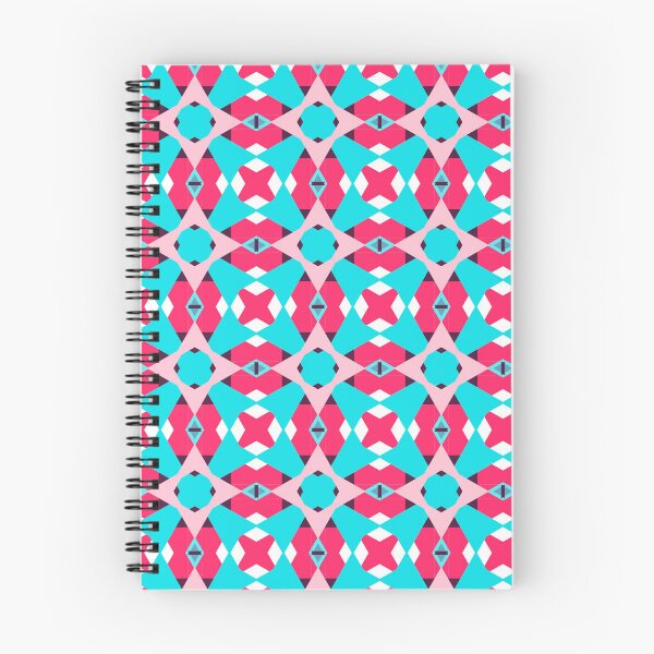 Item preview,  Colorful Abstract Interlocking Geomteric Tessellation Pink Pattern designed and sold by RoyalStarsPatts.
