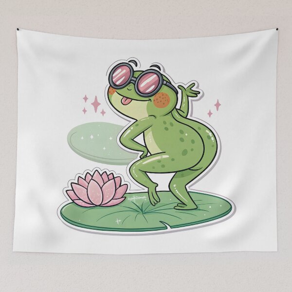 Item preview, Sassy Lilypad Frog designed and sold by Fadi Alyaldani.