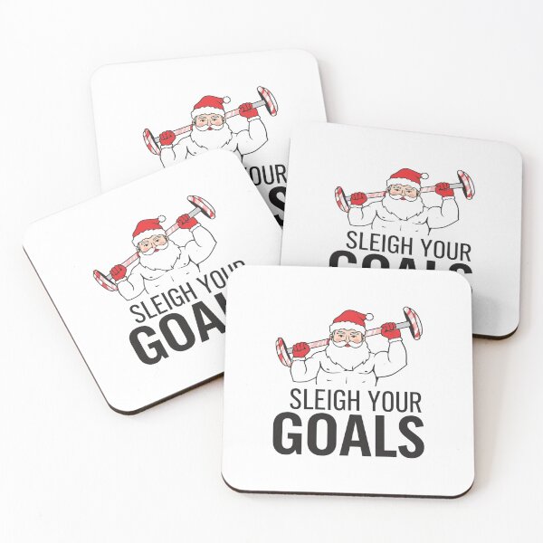 Item preview, Sleigh your goals design designed and sold by Motivated Sensei.