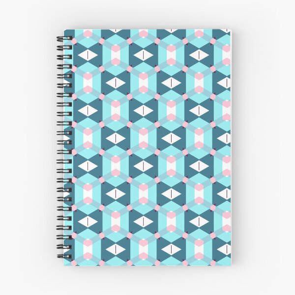 Item preview, Beautiful Modern Retro Diamond Star Pink Blue Geometric Abstract Pattern designed and sold by RoyalStarsPatts.