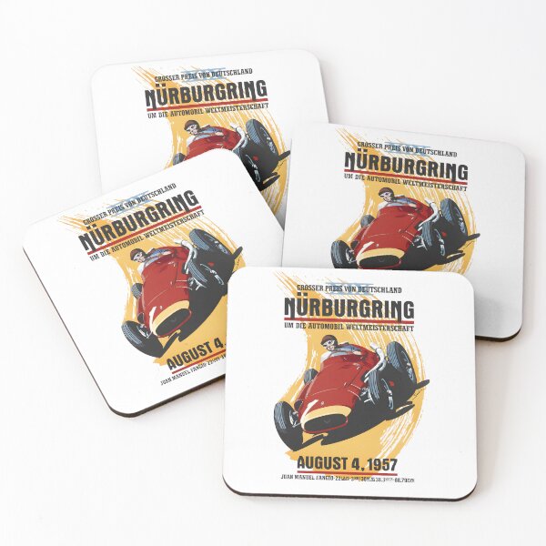 Item preview, 1957 Nürburgring Grand Prix Poster designed and sold by CharlieDesings.