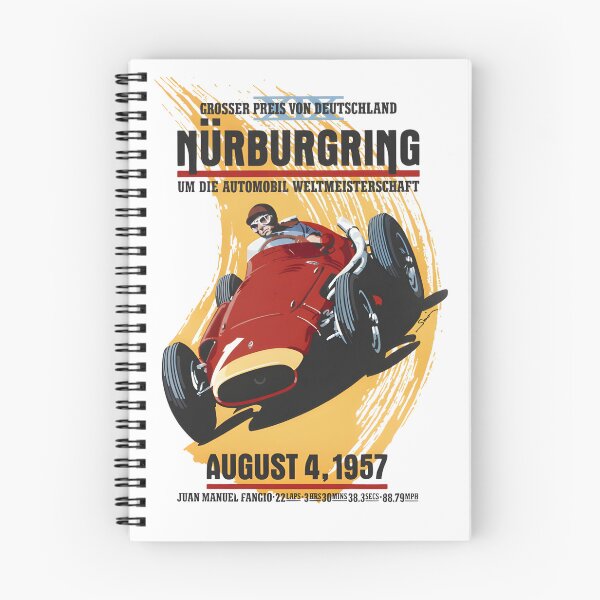 Item preview, 1957 Nürburgring Grand Prix Poster designed and sold by CharlieDesings.